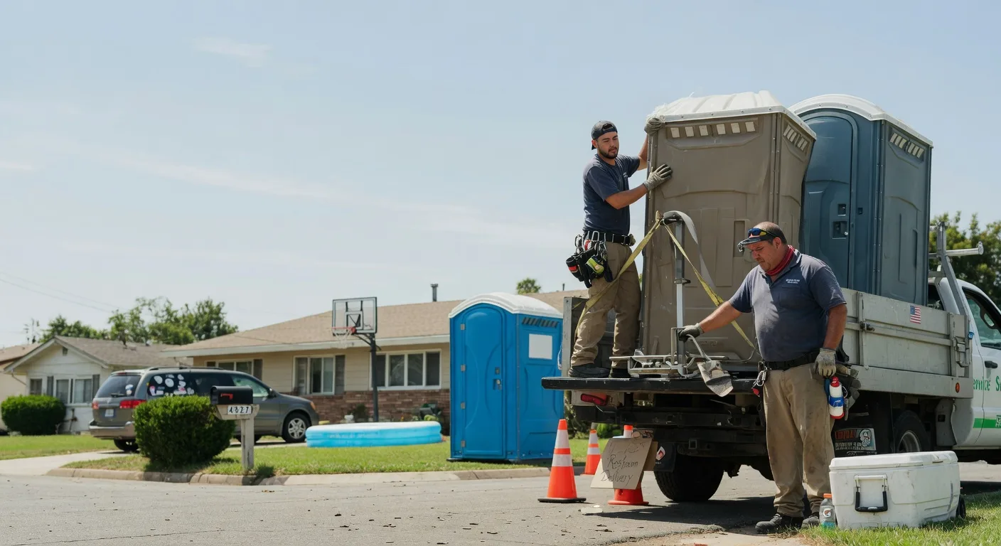 Porta Potty Rental in Redwood City, CA near me
